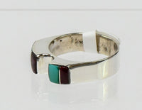 Navajo Chanel Inlay Ring - Size 8 3/4