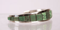 Navajo Sterling Silver and Turquoise Bracelet By Noted Artist Teddy Draper Jr.