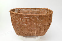 Large Northwest Coast burden basket; Clam Basket (Kwakwaka'wakw) Kwakiutl