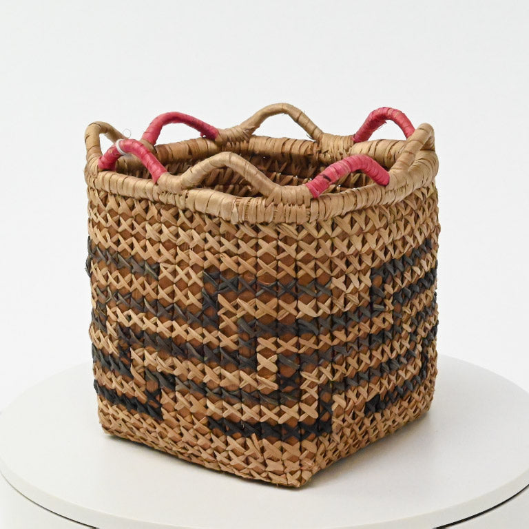 Salish basket with ears