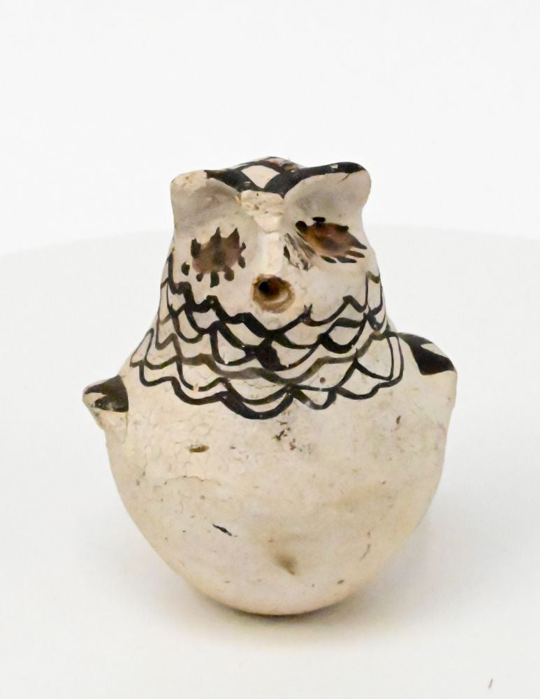 Antique Acoma Pottery Owl