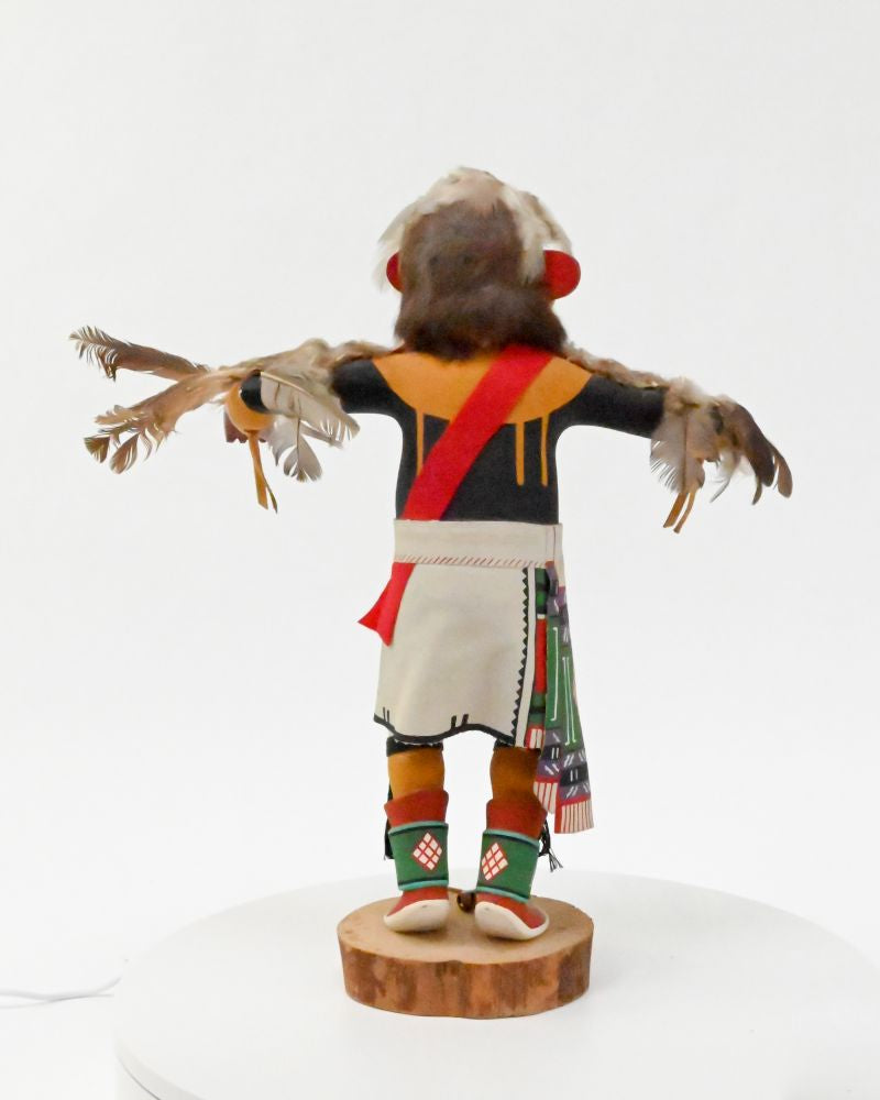 Vintage Hopi Pueblo Eagle Kachina Doll By Larry Poleanla