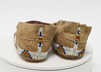 Northern Plains Sioux Beaded Moccasins