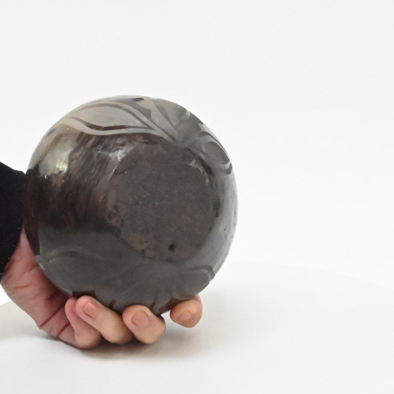 Santo Domingo Pueblo Black on Black Pottery