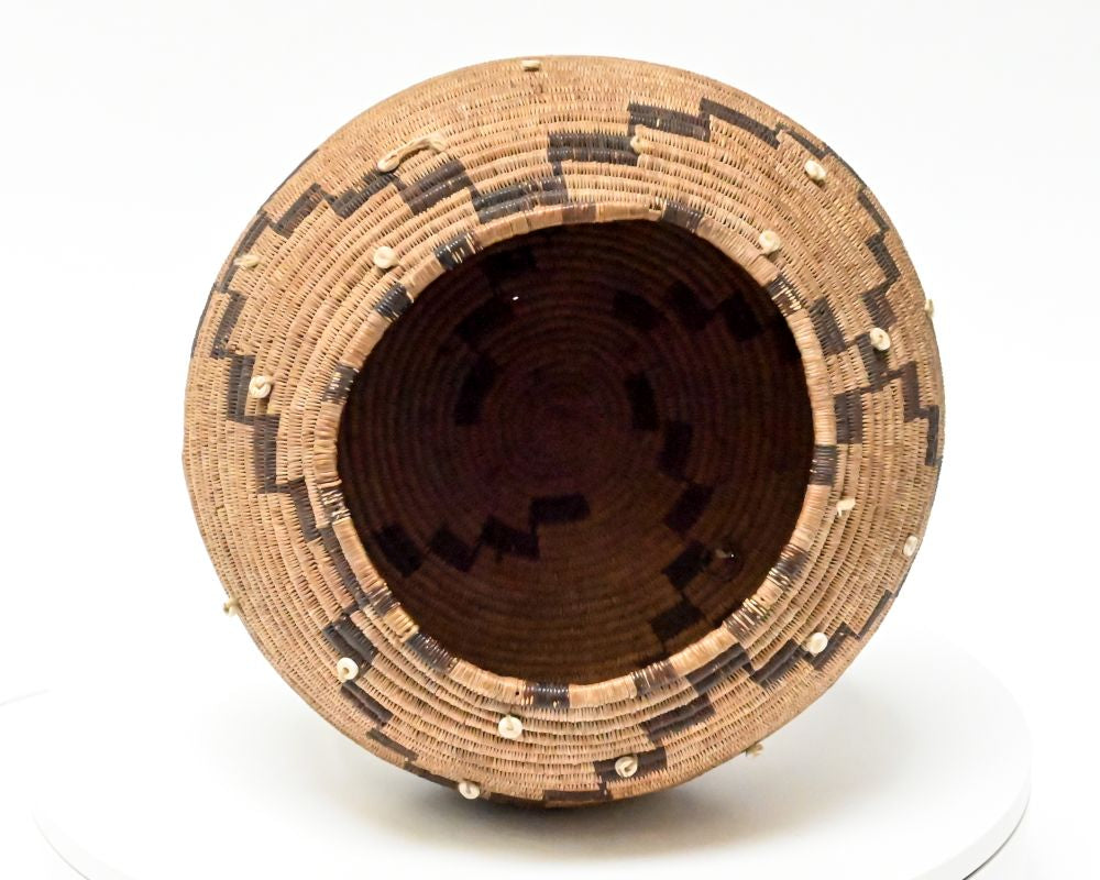 Antique Pomo Treasure Basket