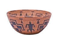 Native American Panamint coiled pictorial basket
