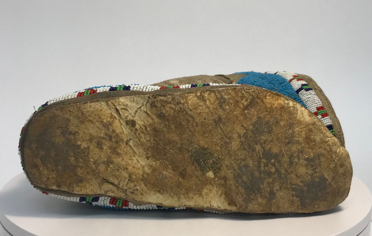 Northern Plains Beaded Moccasins