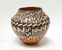 Early Acoma Olla - Polychrome Pottery Jar