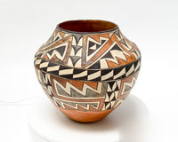 Early Acoma Olla - Polychrome Pottery Jar