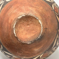 An Early Polychrome Acoma Olla -   Pottery Water Jar