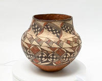 An Early Polychrome Acoma Olla -   Pottery Water Jar