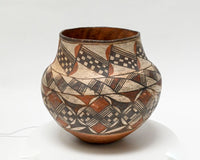 An Early Polychrome Acoma Olla -   Pottery Water Jar