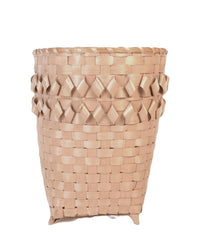 Maliseet Porcupine Stitch Tall Open Basket