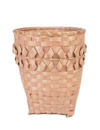 Maliseet Porcupine Stitch Tall Open Basket