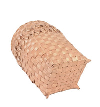 Maliseet Porcupine Stitch Tall Open Basket