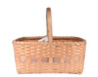 Micmac Basket with Handle from Nova Scotia