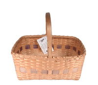 Micmac Basket with Handle from Nova Scotia