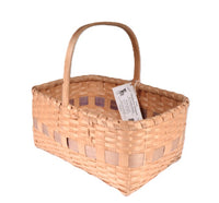 Micmac Basket with Handle from Nova Scotia
