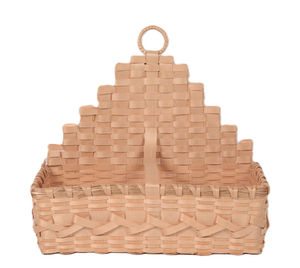 Miliseet Wall Hanger Style Basket with Loop