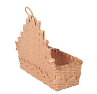 Miliseet Wall Hanger Style Basket with Loop