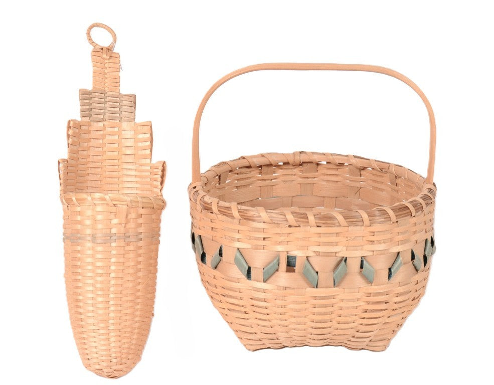 Maliseet Basketry Pair of 2