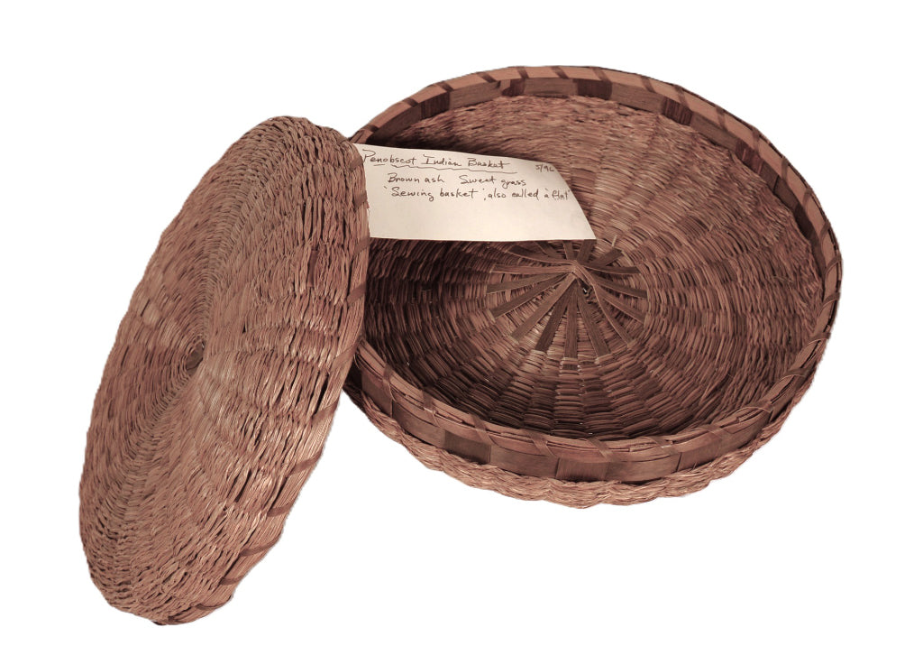 Penobscot Basketry Sewing Basket