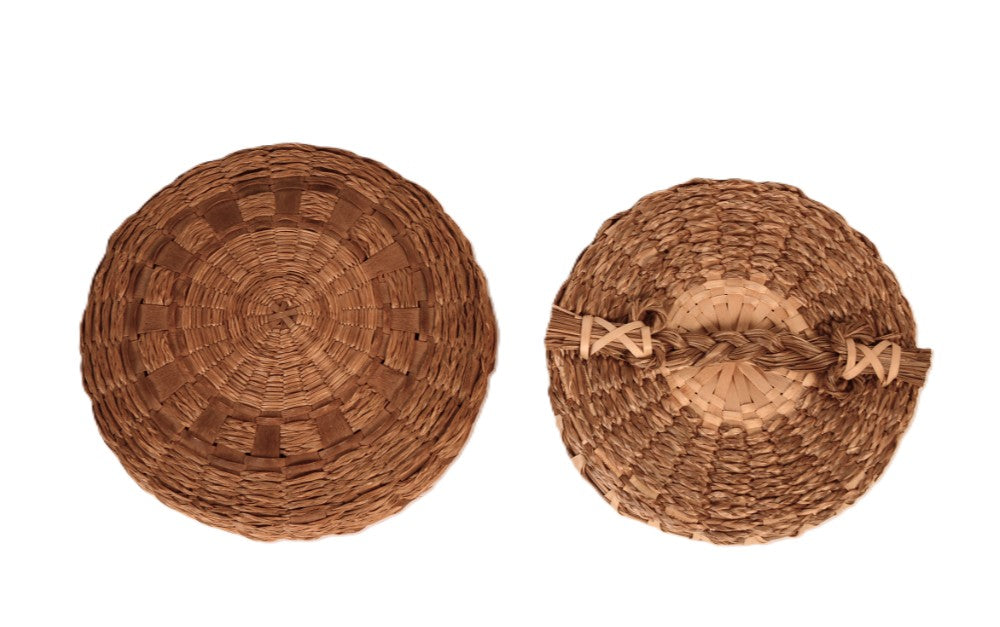 Penobscot Lidded Baskets Set of 2