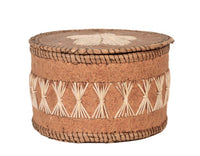 Ontario Canada Birch Bark with Lid Basket