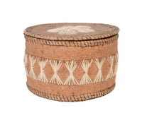 Ontario Canada Birch Bark with Lid Basket