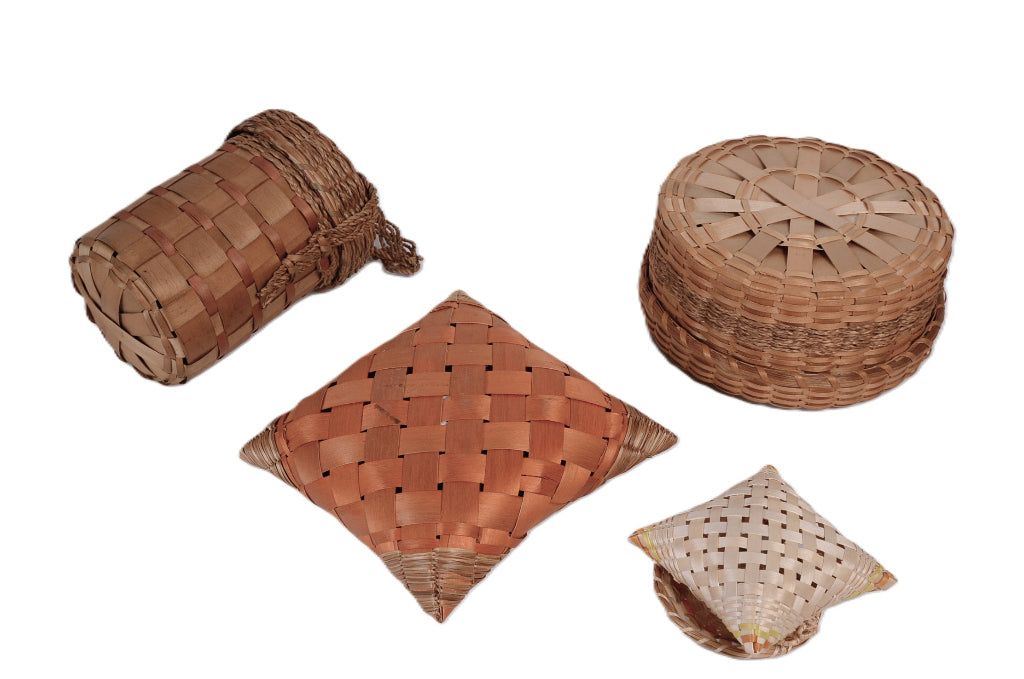 Miliseet/Penobscot Baskets from Maine Set of 4