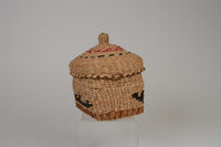 Makah Basketry with Lid