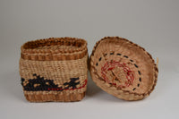 Makah Basketry with Lid