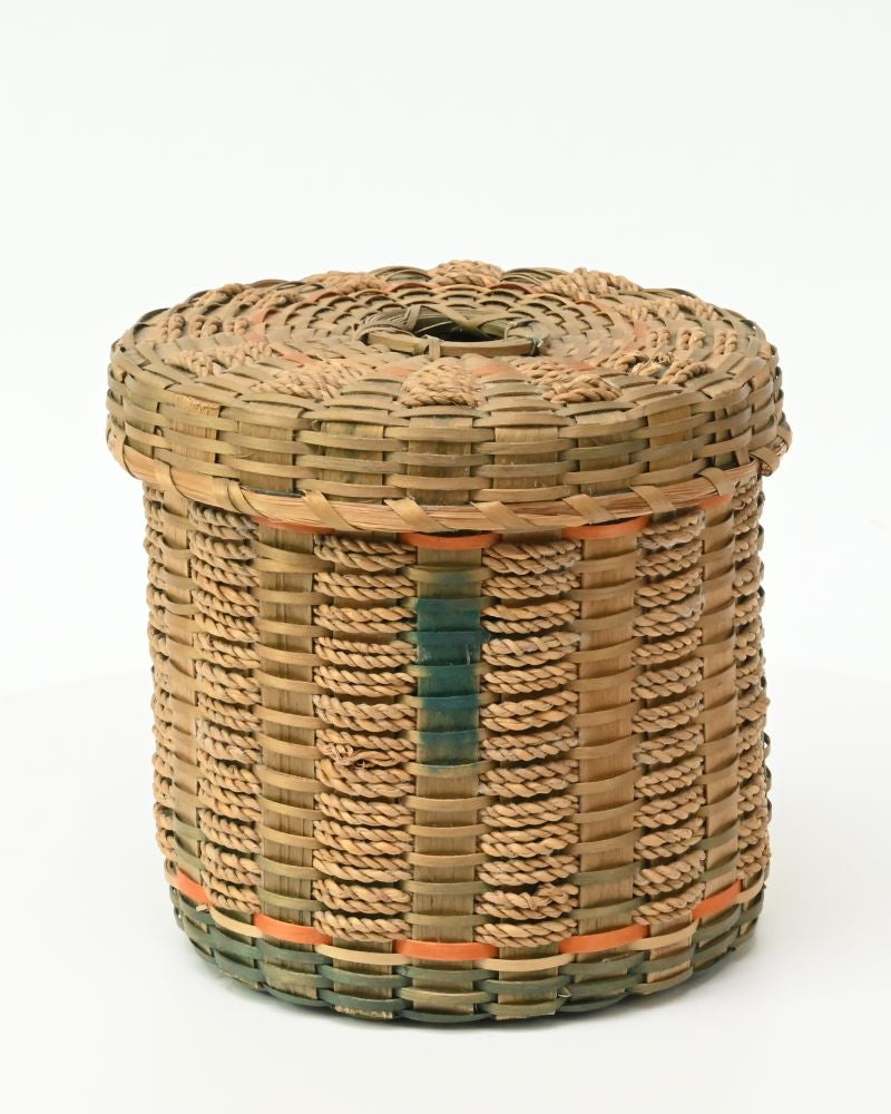 Penobscot Basketry with Lid