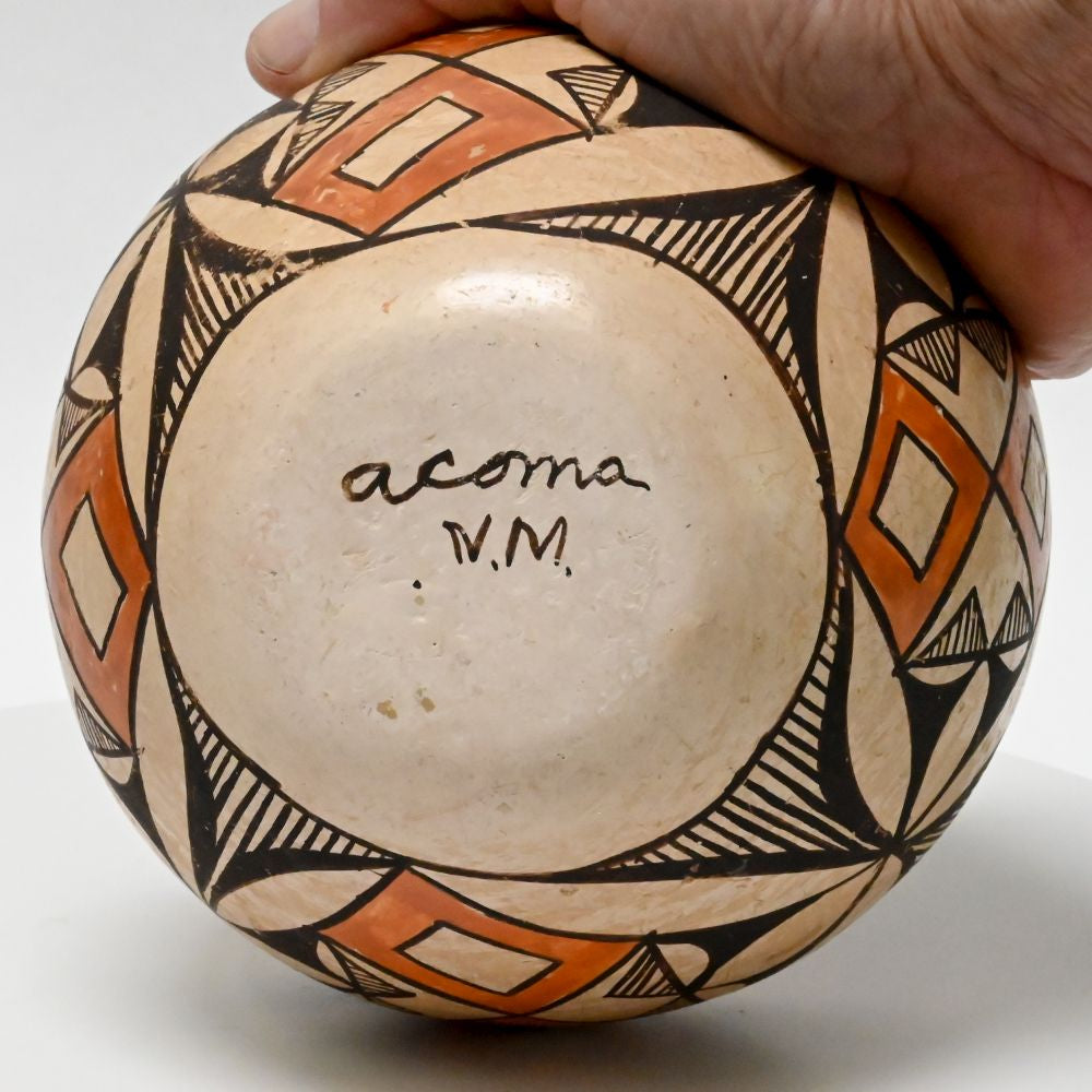 Acoma Polychrome Pottery Jar