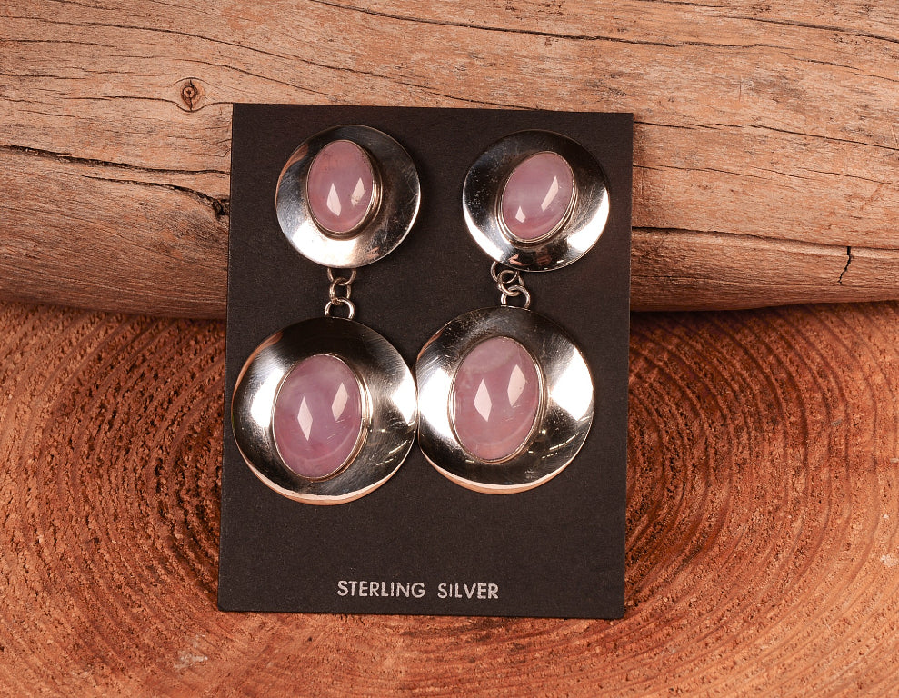 Navajo Sterling Silver Stud Earrings