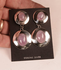 Navajo Sterling Silver Stud Earrings
