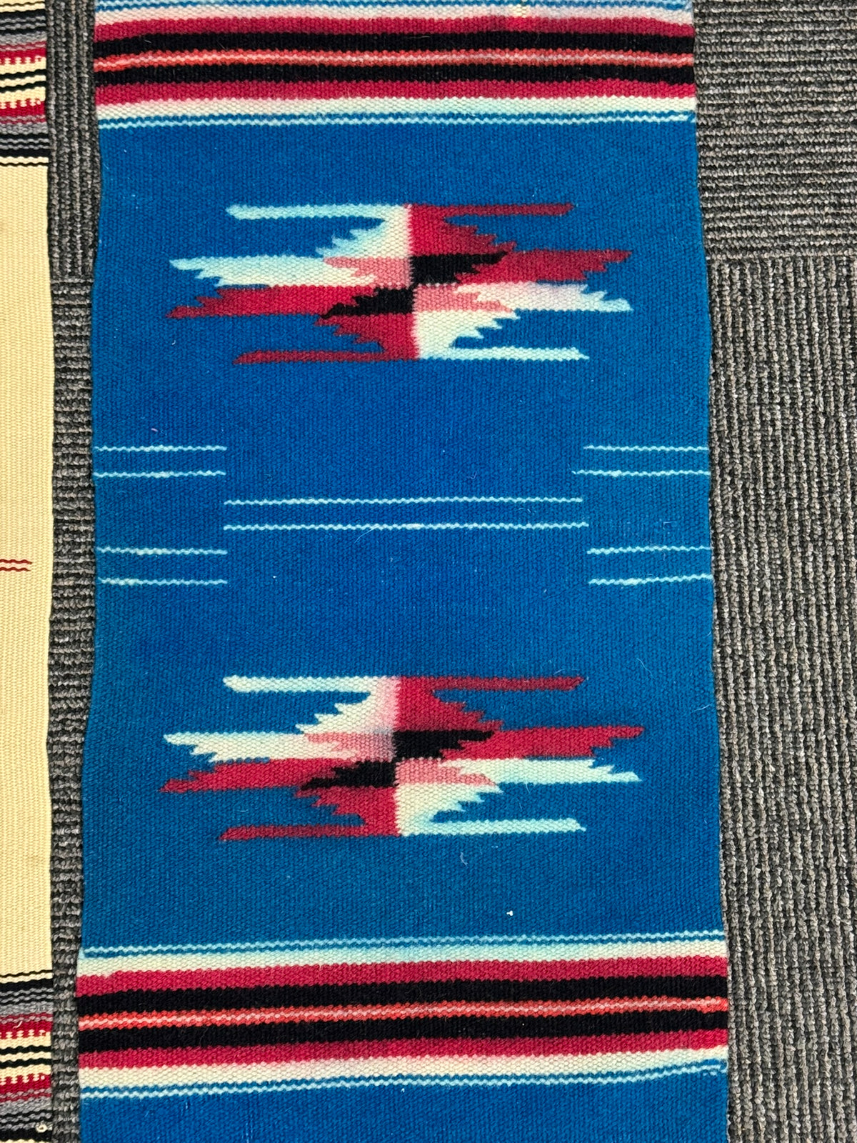 Three Chimayo Sampler Rugs