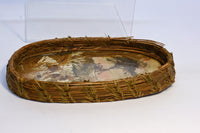 Vintage Native Basketry Photo Frame