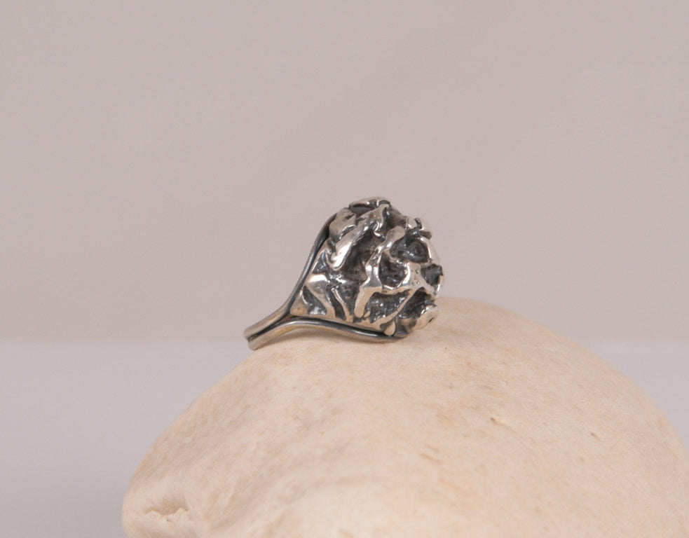 Silver Ring, Adjustable Size 6
