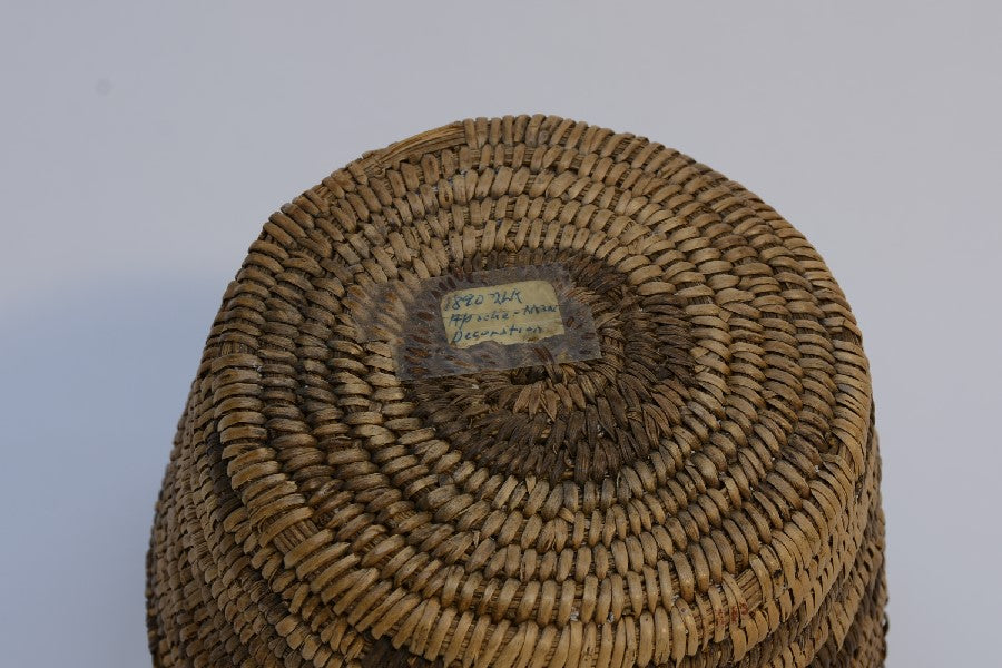 Pima Basket bowl with tall sides