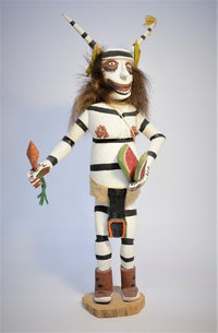 Large Hopi Pueblo Koshare Kachina Doll By Koope