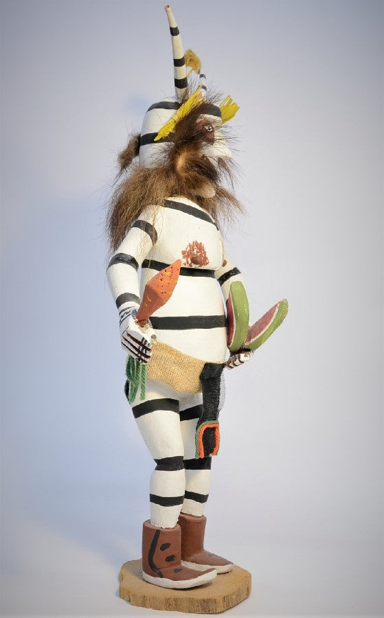 Large Hopi Pueblo Koshare Kachina Doll By Koope