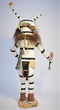 Large Hopi Pueblo Koshare Kachina Doll By Koope