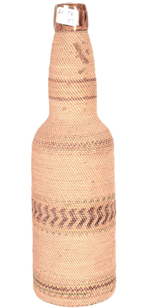 Makah Glass Bottle Basket