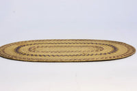 Fine Antique Makah Flat, Oval Basketry Tray