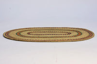 Fine Antique Makah Flat, Oval Basketry Tray