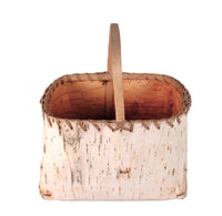 Athabascan Birch Bark Basket with Handle
