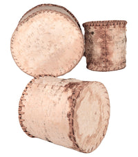 Athabascan Canadian Birch Bark Nesting Baskets Set of 3
