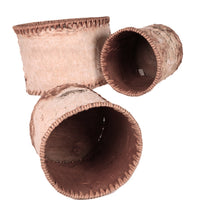 Athabascan Canadian Birch Bark Nesting Baskets Set of 3