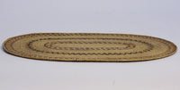 Fine Antique Makah Flat, Oval Basketry Tray